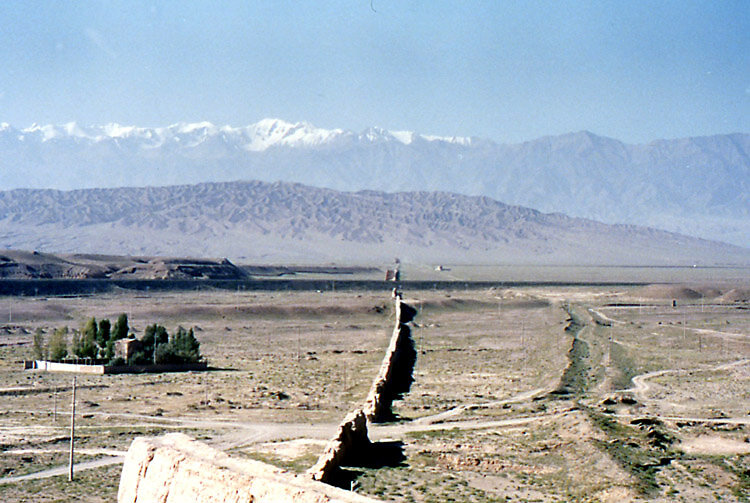 1987長城と祁連山脈