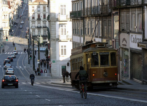 ポルトの路面電車１