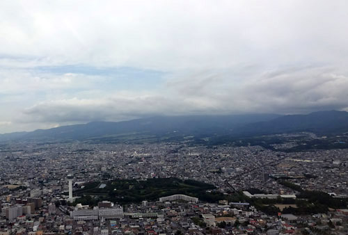 201709飛行機からみた五稜郭